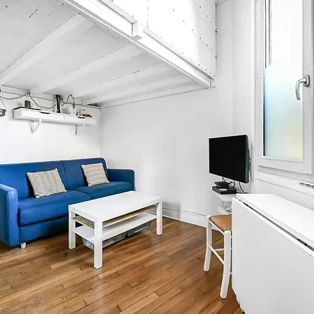 Chambre Cosy Dans Petit Loft Paris Extérieur photo